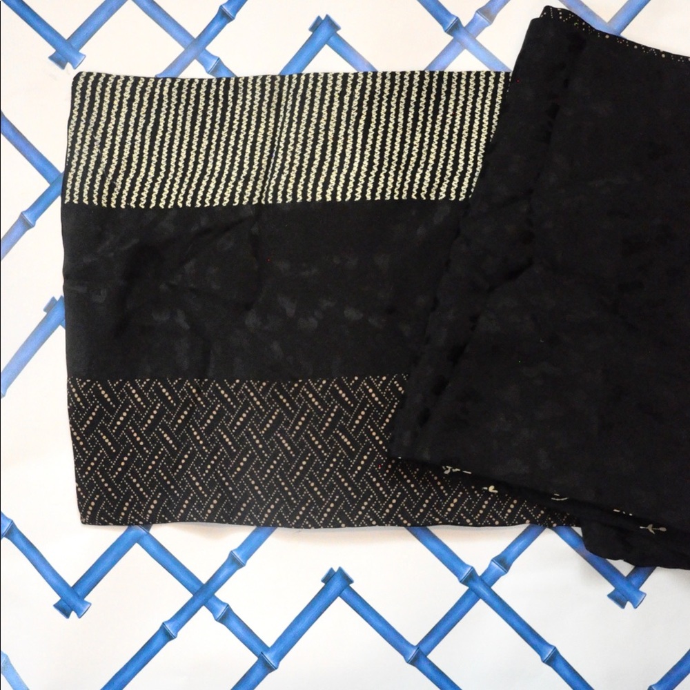 Reversible Silk Scarf